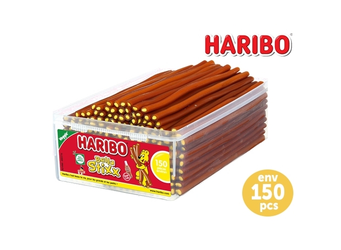 HARIBO TUBO 150 BALLA STIXX COLA  (1)