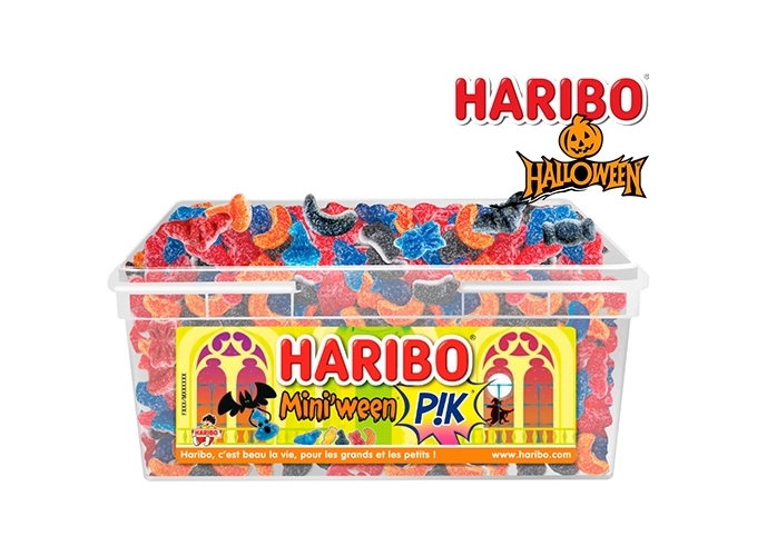 HARIBO TUBO  1Kg  ' MINIWEEN PIK ' (1)
