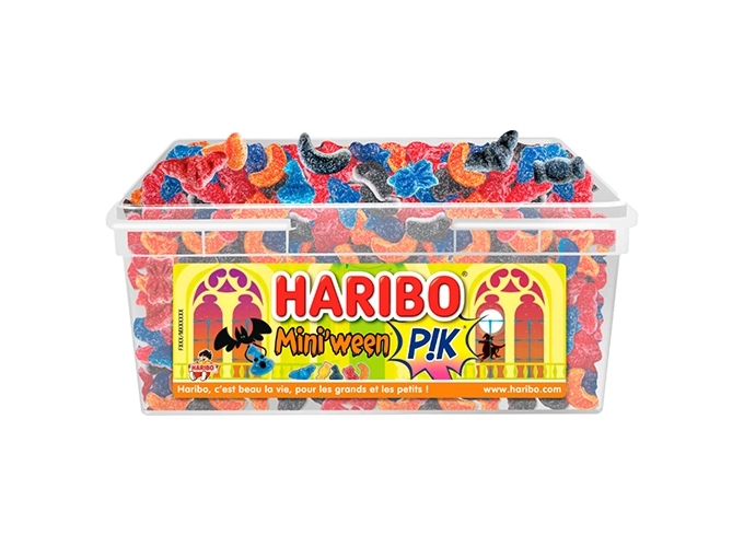 HARIBO TUBO  1Kg  ' MINIWEEN PIK ' (1)