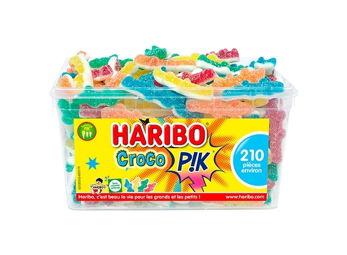 HARIBO TUBO  210 pcs  CROCO PIK (1)