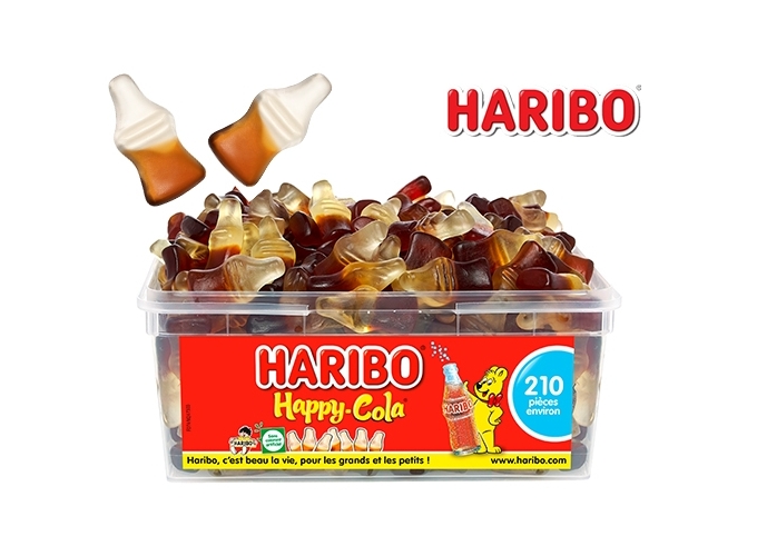 HARIBO TUBO  210 pcs  HAPPY COLA (1)
