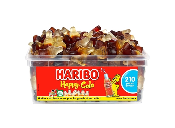 HARIBO TUBO  210 pcs  HAPPY COLA (1)