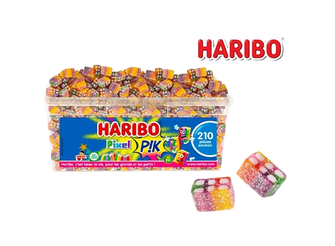 HARIBO TUBO  210 pcs  PIXELS (1)