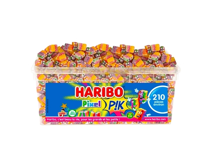 HARIBO TUBO  210 pcs  PIXELS (1)