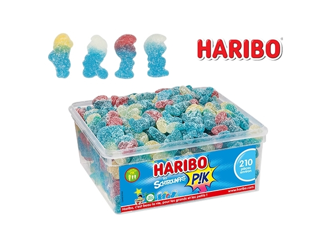 HARIBO TUBO 210 ' SCHTROUMPF PIK '  (1)