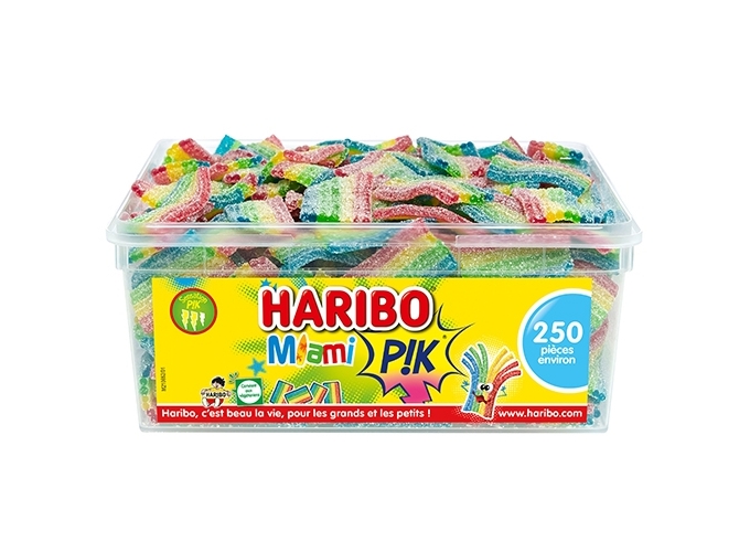 HARIBO TUBO  250 pcs MIAMI PIK (1)