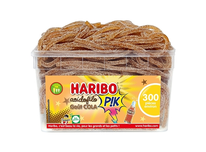 HARIBO TUBO  300 pcs  ' ACIDOFILO COLA ' (1)
