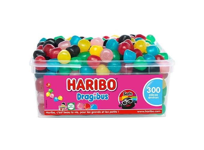 HARIBO TUBO  300 pcs  ' DRAGIBUS SOFT ' (1)