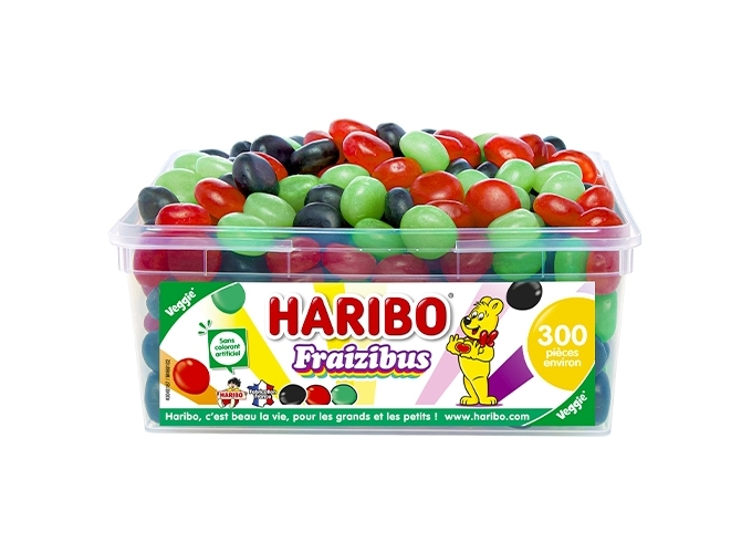 HARIBO TUBO  300 pcs  ' FRAIZIBUS ' (1)