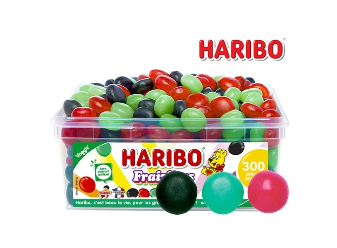 HARIBO TUBO  300 pcs  ' FRAIZIBUS ' (1)