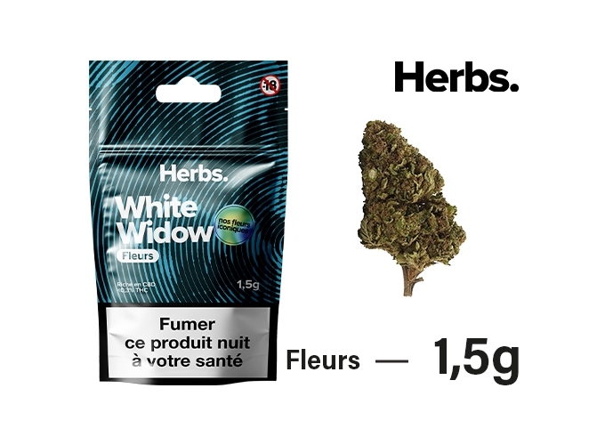 HERBS ICONIC WHITE WIDOW 1.5G  (5)