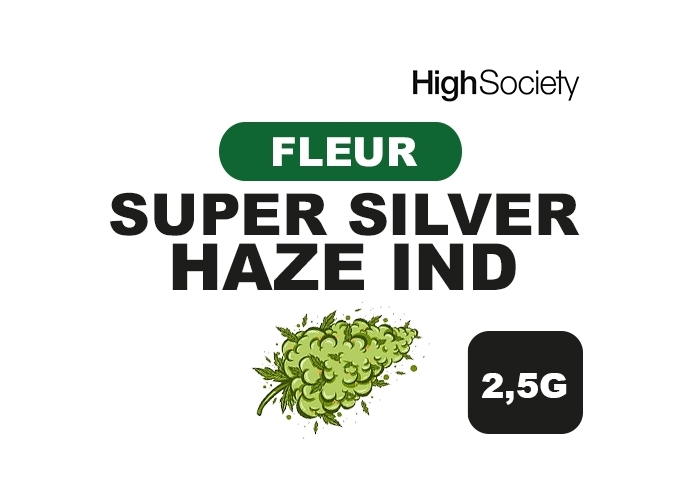 HIGH SOCIETY SUPER SILVER HAZE IND  2G  (10)