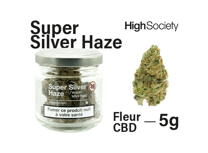 HIGH SOCIETY SUPER SILVER HAZE IND  5G  (10)