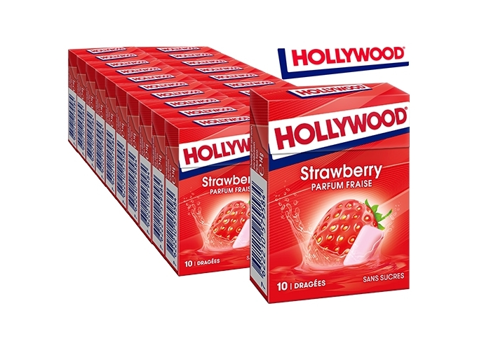 HOLLYWOOD S S BTE 20ET 10D FRAISE  (1)