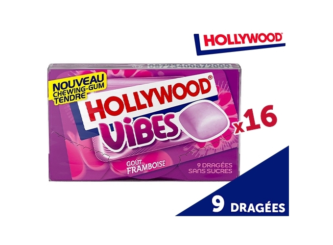 HOLLYWOOD VIBES BTE 16 ET 9 DRAGEES FRAMBOISE (1)