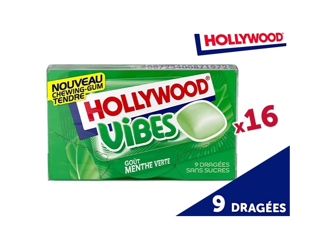 HOLLYWOOD VIBES BTE 16 ET 9 DRAGEES MENTHE (1)