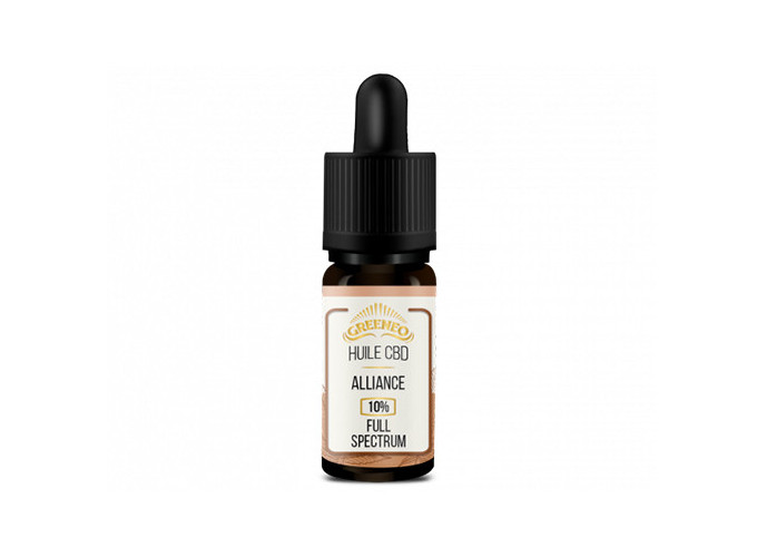 HUILE FULL SPECTRUM ALLIANCE CBD 10%  FLACON 10ml