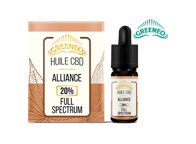 HUILE FULL SPECTRUM ALLIANCE CBD 20%  FLACON 10ml