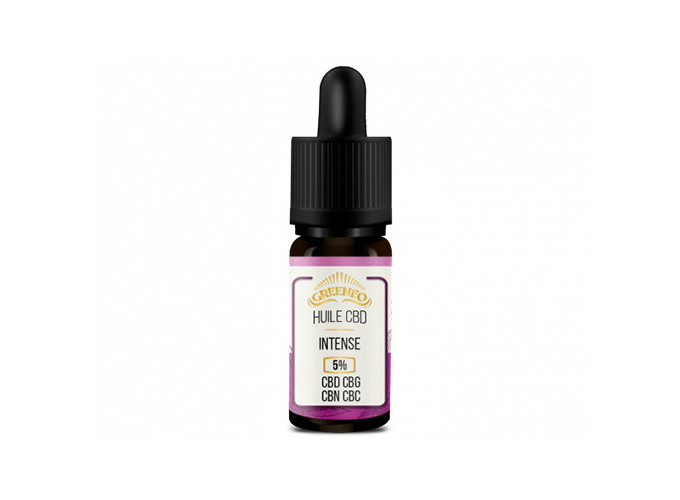 HUILE INTENSE CBD CBN CBG ET CBC 5% 10ml (6)