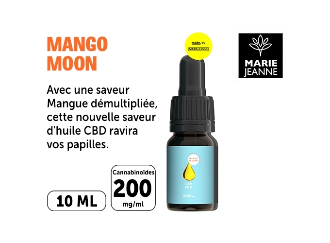 HUILE MANGO MOON  CBD 20%  FLACON 10ml