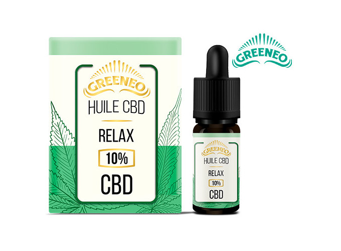 HUILE RELAX CBD 10%  FLACON DE 10ml (6)