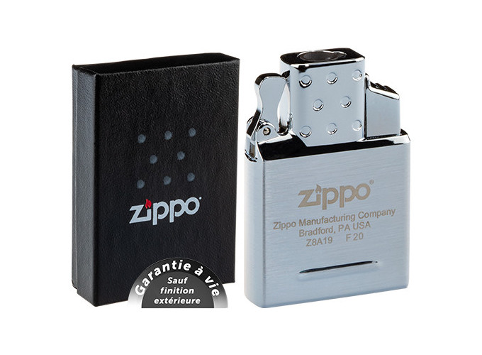 INSERT ZIPPO GAZ 1 FEU FLAMME BLEUE    (1)