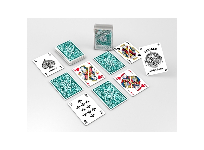 JEU 32 CARTES DUCALE BELOTE ETUI PLASTIQUE (12)