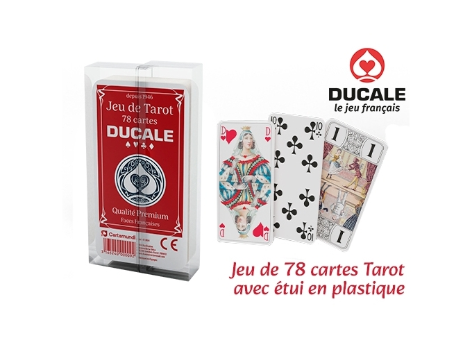 JEU 78 CARTES TAROT DUCALE ETUI PLASTIQUE (6)