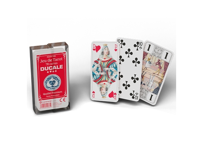 JEU 78 CARTES TAROT DUCALE ETUI PLASTIQUE (6)