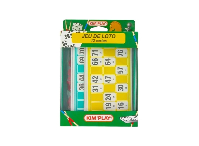 JEU DE VOYAGE PLAT. PLAST. LOTO (20)