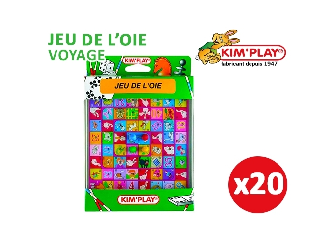JEU DE VOYAGE PLAT. PLAST. OIE (20)