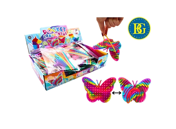 JEU LABYRINTHE ANIMAL FILS 9 16CM 3 MOD. ASS.(24)