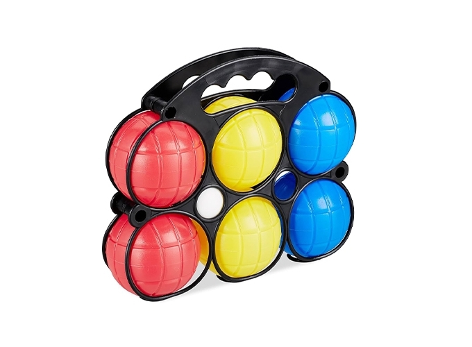JEU PETANQUE PLAST 6 BOULES   COCHONNET (1)