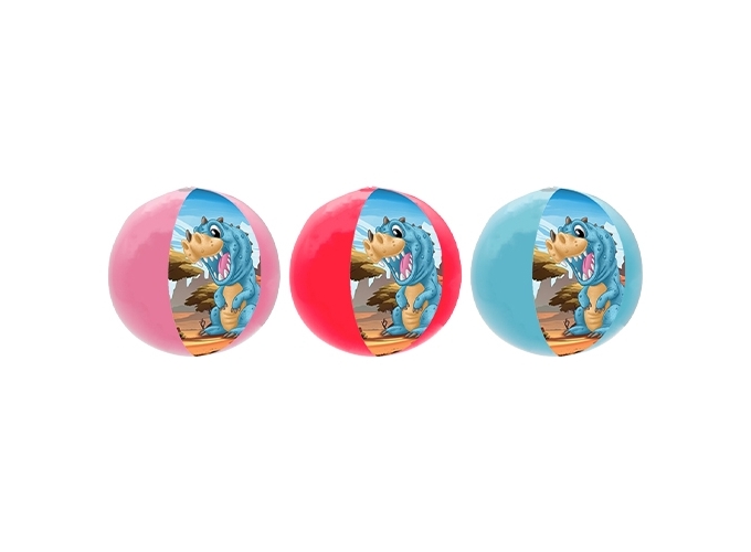 JEU TAPE BALLE 22CM DINO (BTE. 12)