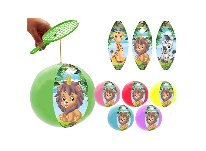 JEU TAPE BALLE 22CM ZOO (BTE. 12)