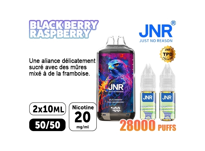 JNR FALCON X BLACKBERRY RED RASPBERRY 20 MG