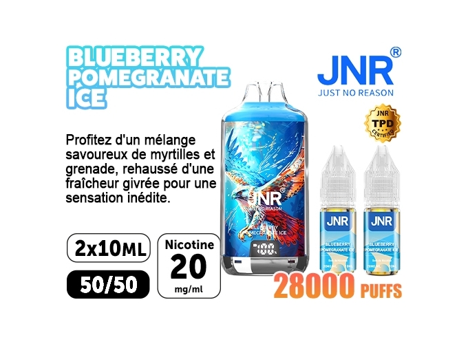 JNR FALCON X BLUEBERRY POMGRANATE ICE 20 MG