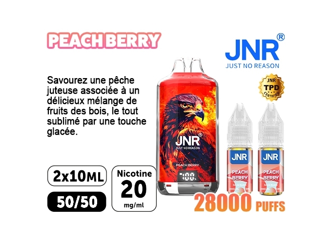 JNR FALCON X PEACH BERRY 20 MG