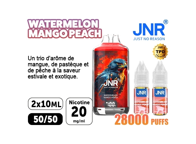 JNR FALCON X WATERMELON MANGO PEACH 20 MG