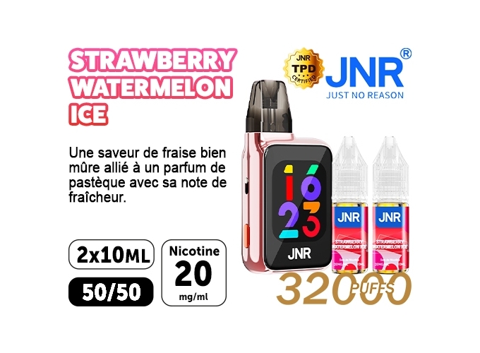 JNR FLUX PRO 32K STRAWBERRY WATERMELON 20 MG