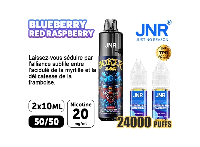 JNR JOKER 24 K BLUEBERRY RED RASPBERRY 20 MG