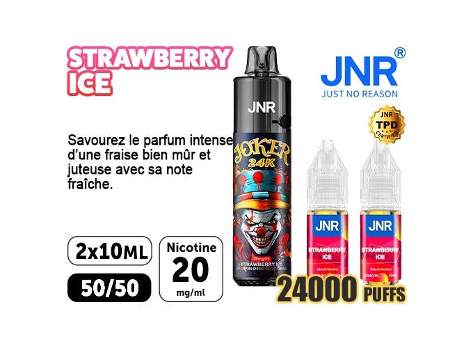 JNR JOKER 24 K STRAWBERRY ICE 20 MG