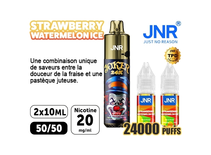 JNR JOKER 24 K STRAWBERRY WATERMELON ICE 20 MG