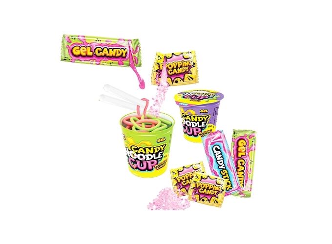 JOHNY BEE  CANDY NOODLE CUP (PRES. 12)