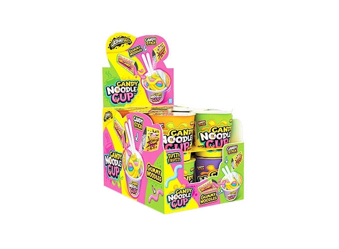 JOHNY BEE  CANDY NOODLE CUP (PRES. 12)
