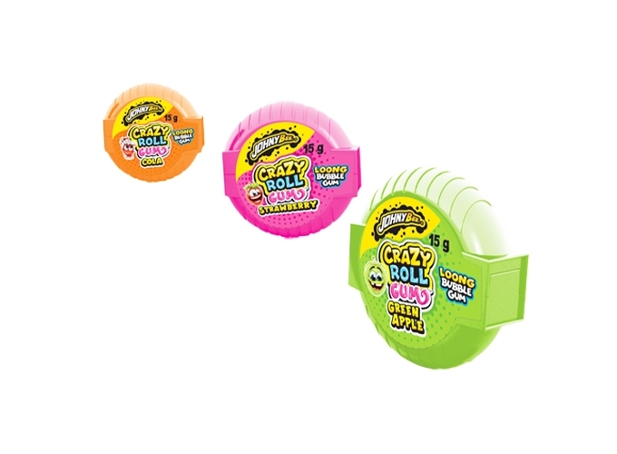 JOHNY BEE  CRAZY ROLL GUM (PRES. 36)