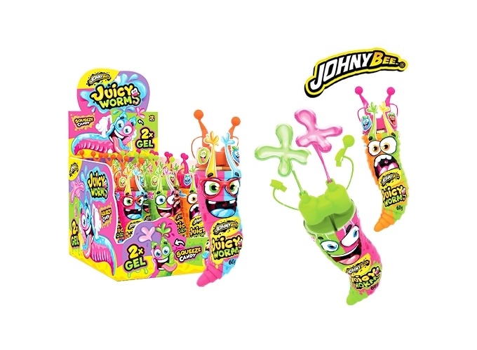 JOHNY BEE  JUICY WORMS (PRES. 12)