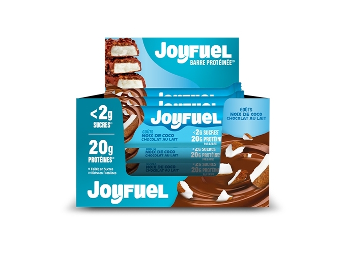 JOYFUEL BARRE PROTEINEE CHOCOLAT COCO 55gr (12)
