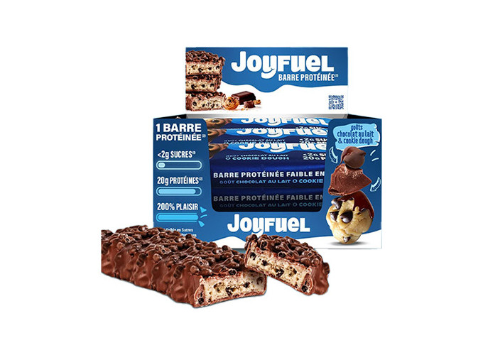JOYFUEL BARRE PROTEINEE CHOCOLAT COOKIE 55gr (12)