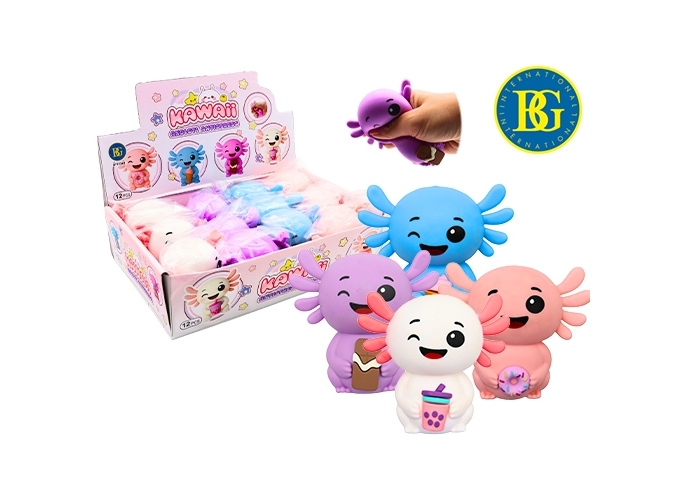 KAWAI ANTISTRESS AXOLOTL GEL 4 COUL. ASS. (BTE.12)